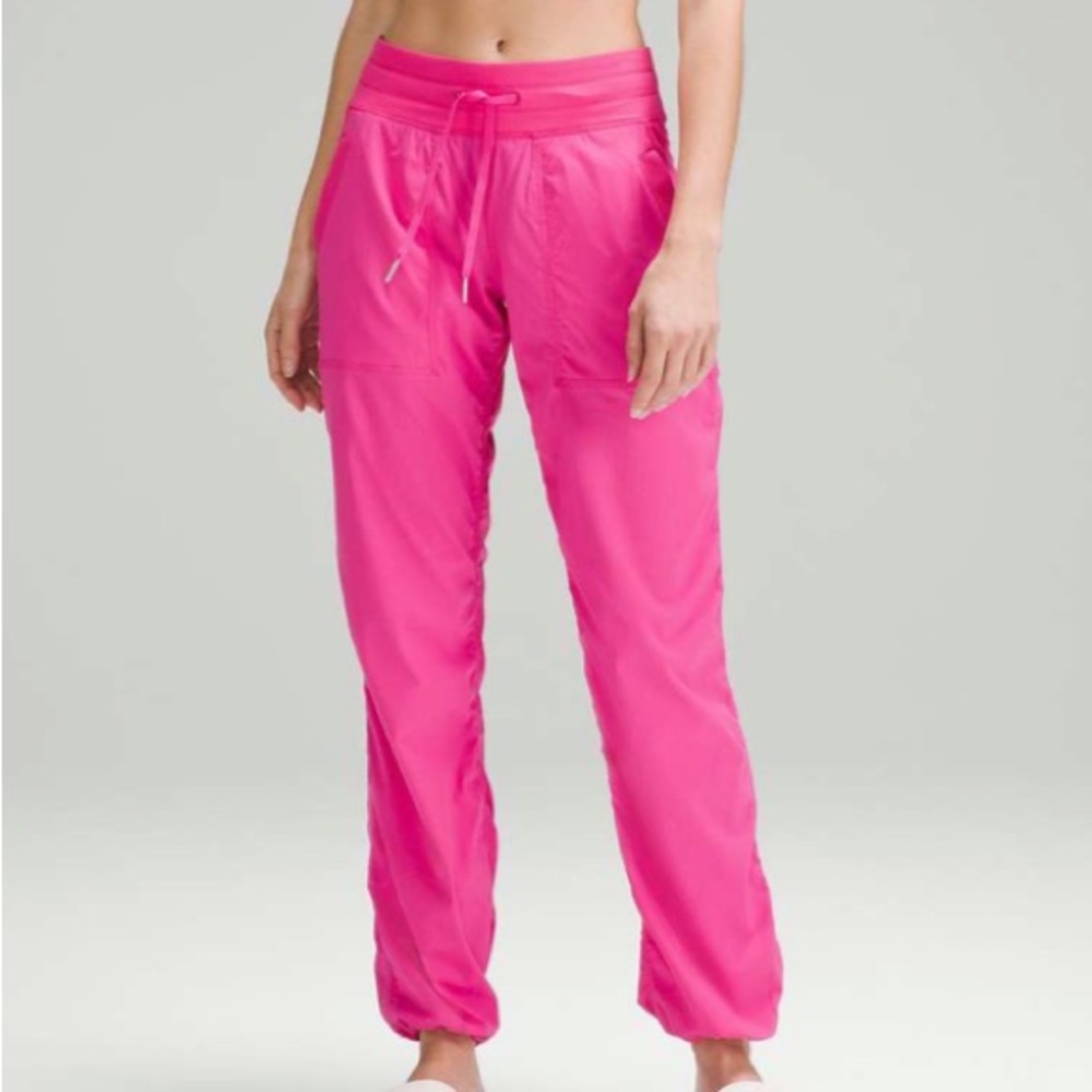 lululemon athletica Sonic Pink Dance Studio Full Length Pants